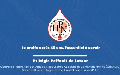 7ème Journée de l’Association HPN-AM France du 28 juin 2025 – Vidéo N°5 : La greffe après 40 ans, l’essentiel à savoir