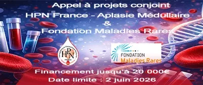 Appel à projets 2026 Association HPN France – Aplasie Médullaire