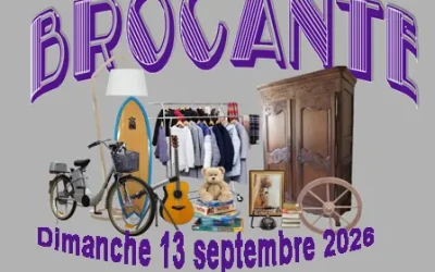 Brocante d’Automne – Septembre 2026